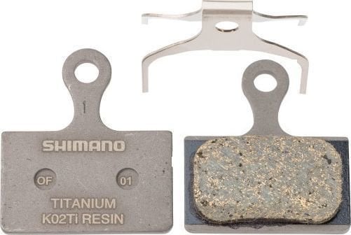 Pastillas de freno de disco Shimano K02TI Resin Disc Brake Pads Shimano