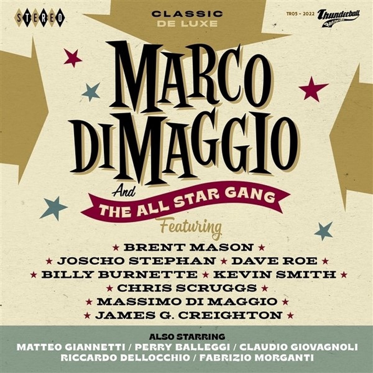 Грамофонна плоча Marco Di Maggio And The All Star Gang - Classic De Luxe Marco Di Maggio And The All Star Gang (LP)