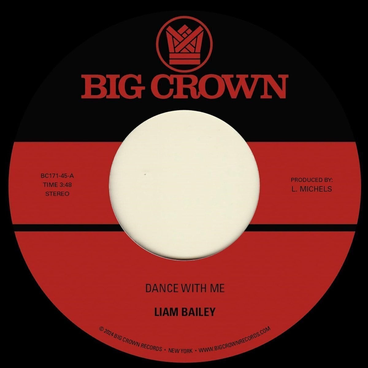 Schallplatte Liam Bailey - Dance With Me / Mercy Tree (7")