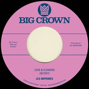 Грамофонна плоча Les Imprimés - Love & Flowers (7") - 1