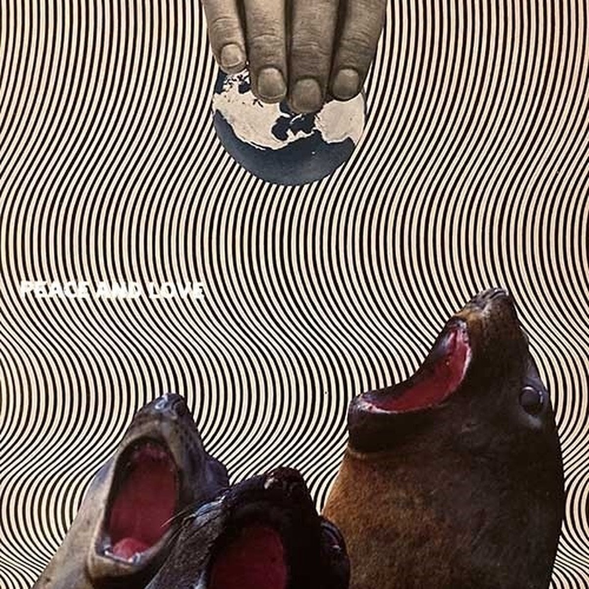 Vinyl Record Eaten By Snakes - Peace & Love (LP)