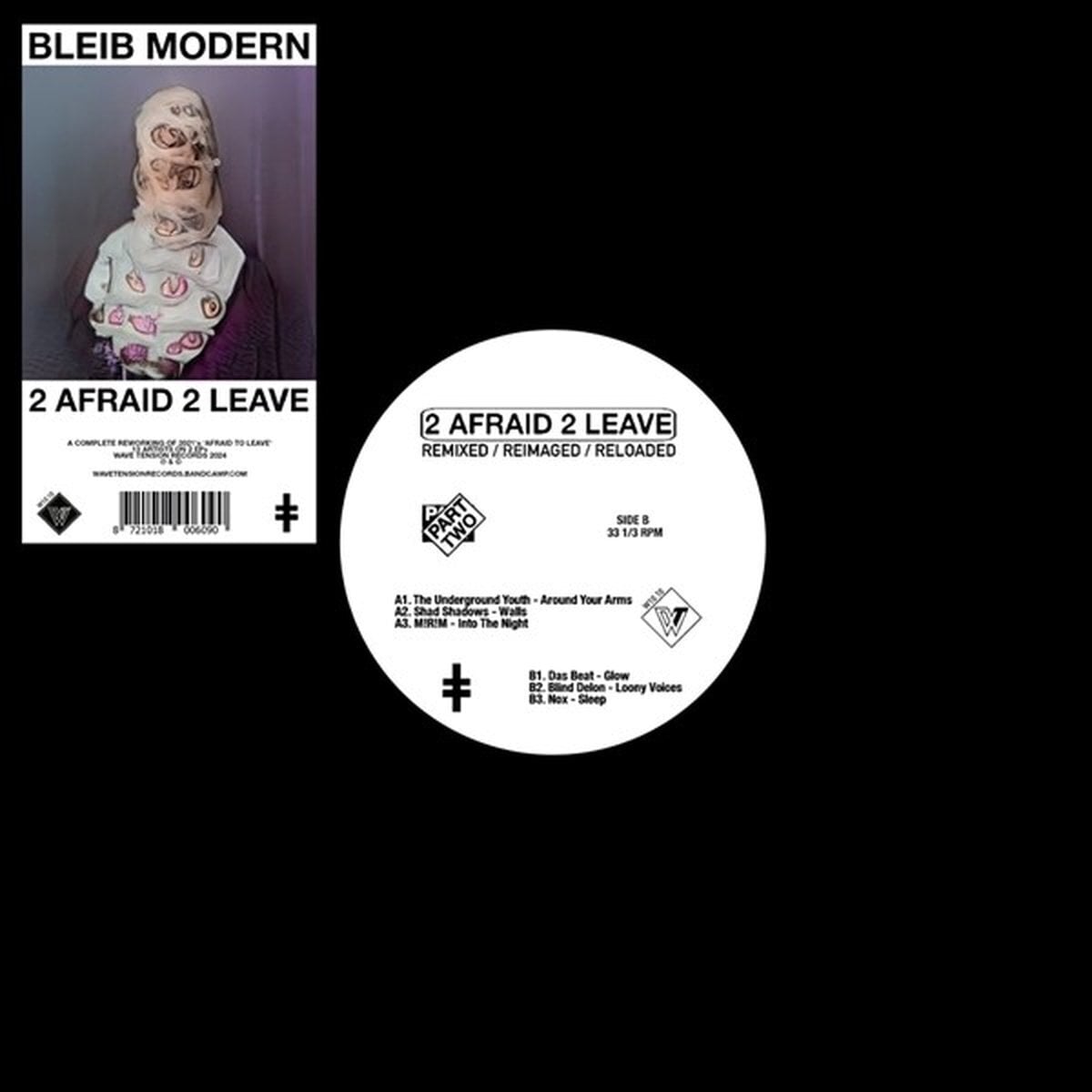 Hanglemez Bleib Modern - 2 Afraid 2 Leave Part Two (Limited Edition) (EP)