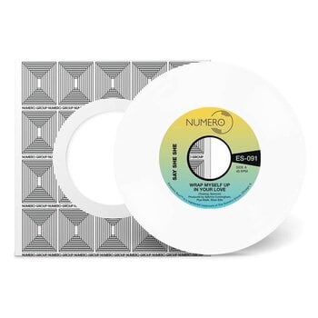 Disc de vinil Say She She & Jim Spencer - Wrap Myself Up In Your Love (Limited Edition) (Discodelic White Coloured) (7") - 1