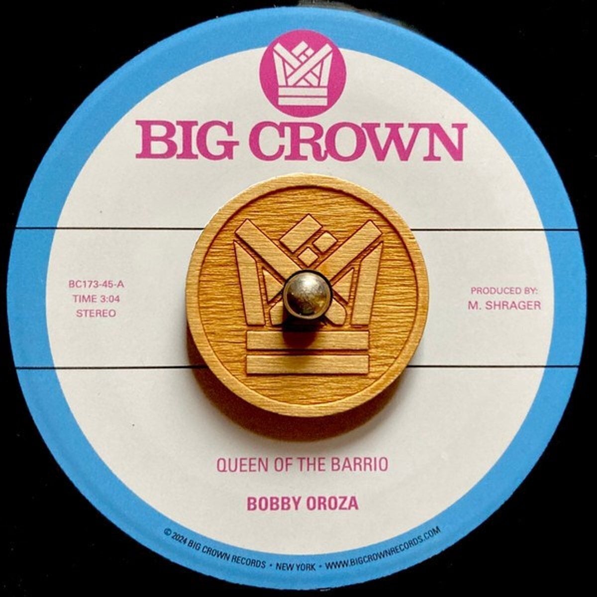 Hanglemez Bobby Oroza - Queen Of The Barrio (7")