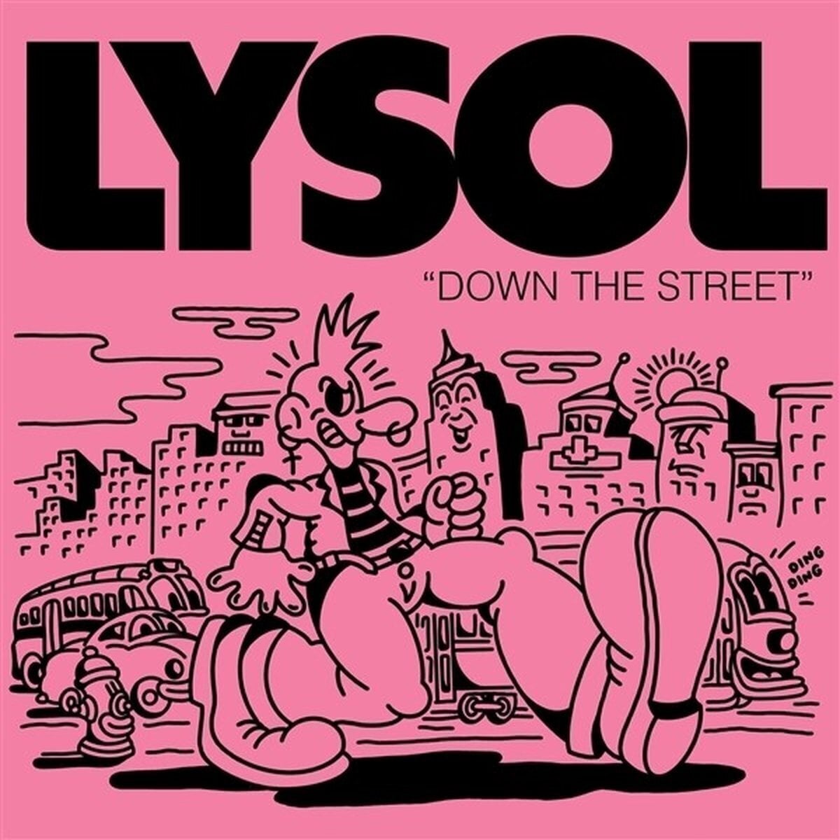 Schallplatte Lysol - Down The Street (LP)