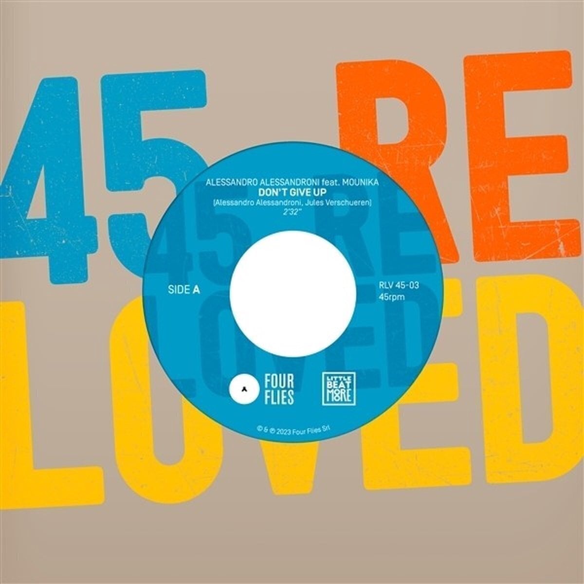 Schallplatte Alessandro Alessandroni & Mounika - Don't Give Up / Tema Di Susie (LP)