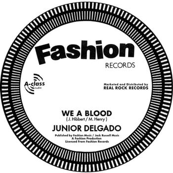 Hanglemez Junior Delgado - We A Blood (7") - 1