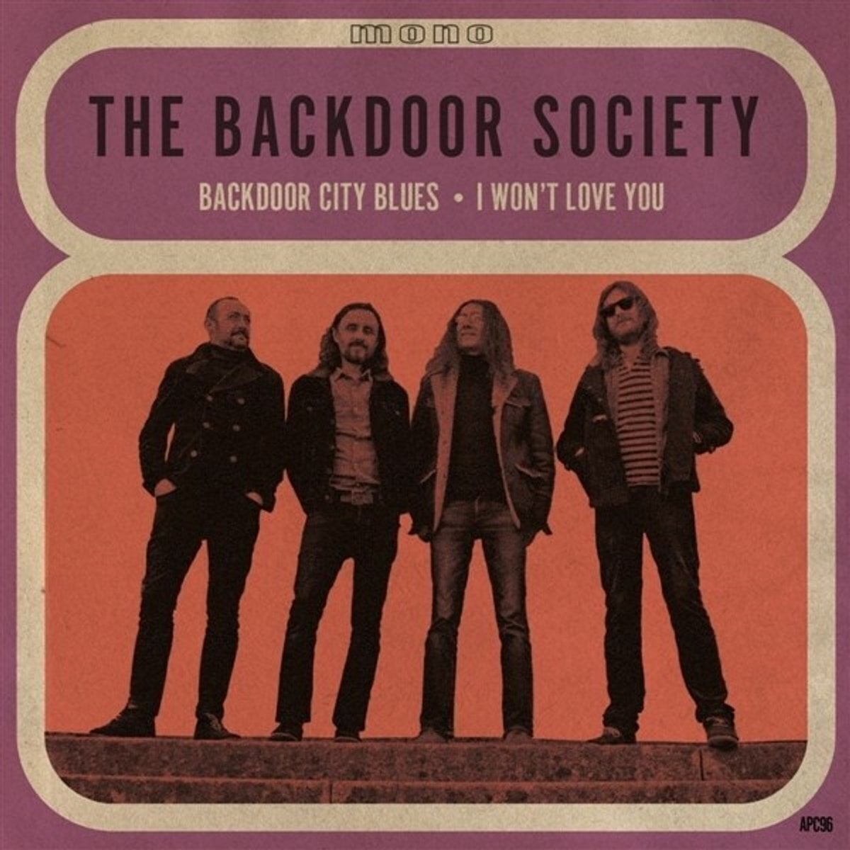 LP The Backdoor Society - Backdoor City Blues / I Won't Love You (LP)