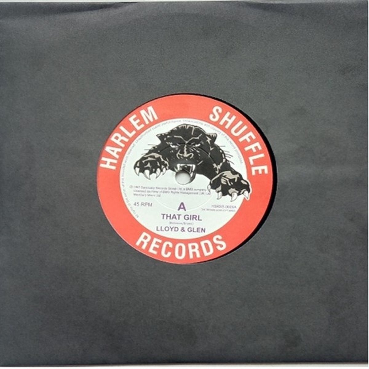 Schallplatte Lloyd & Glen - That Girl / You Got Me Going (Reissue) (7")