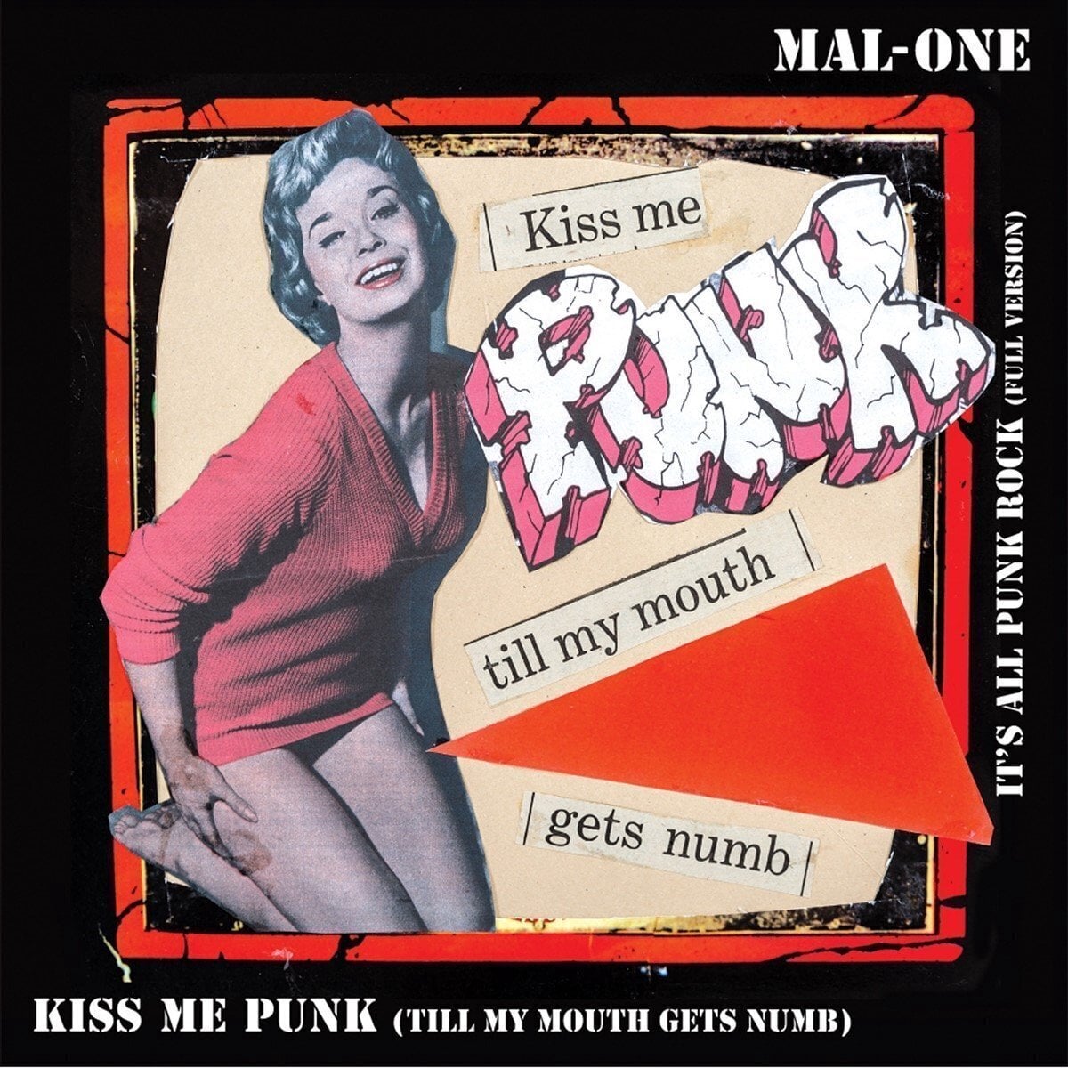 Disc de vinil Mal-One - Kiss Me Punk (7")