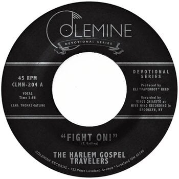Schallplatte The Harlem Gospel Travelers - Fight On! (Limited Edition) (Clear Coloured) (7") - 1