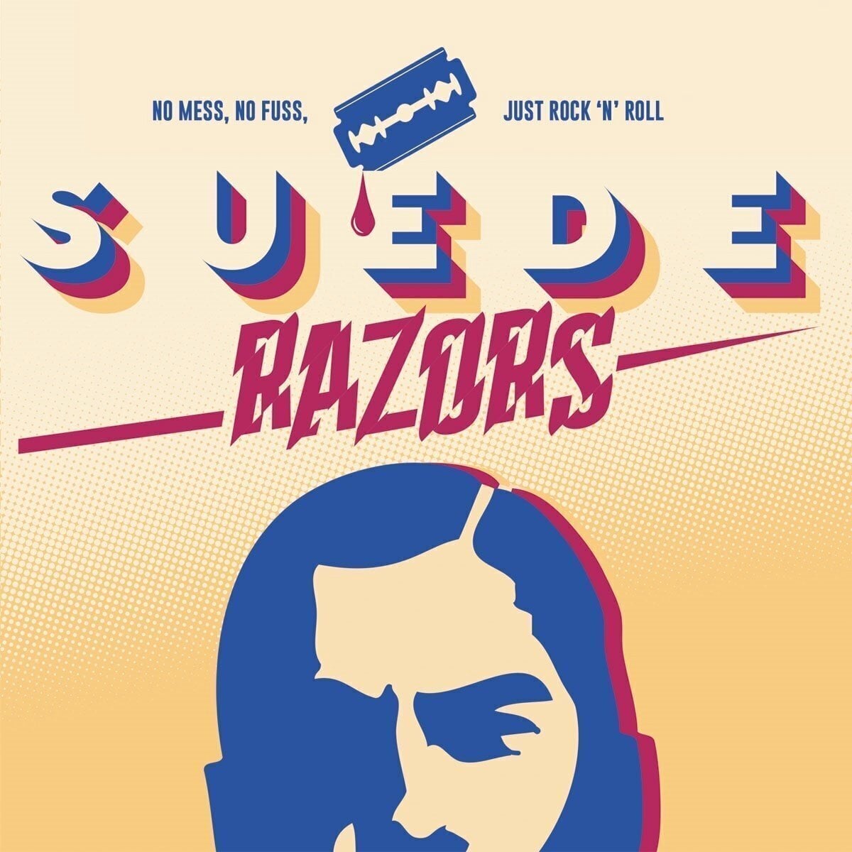 Hanglemez Suede Razors - No Mess, No Fuss, Just Rock 'N' Roll (Limited Edition) (LP)