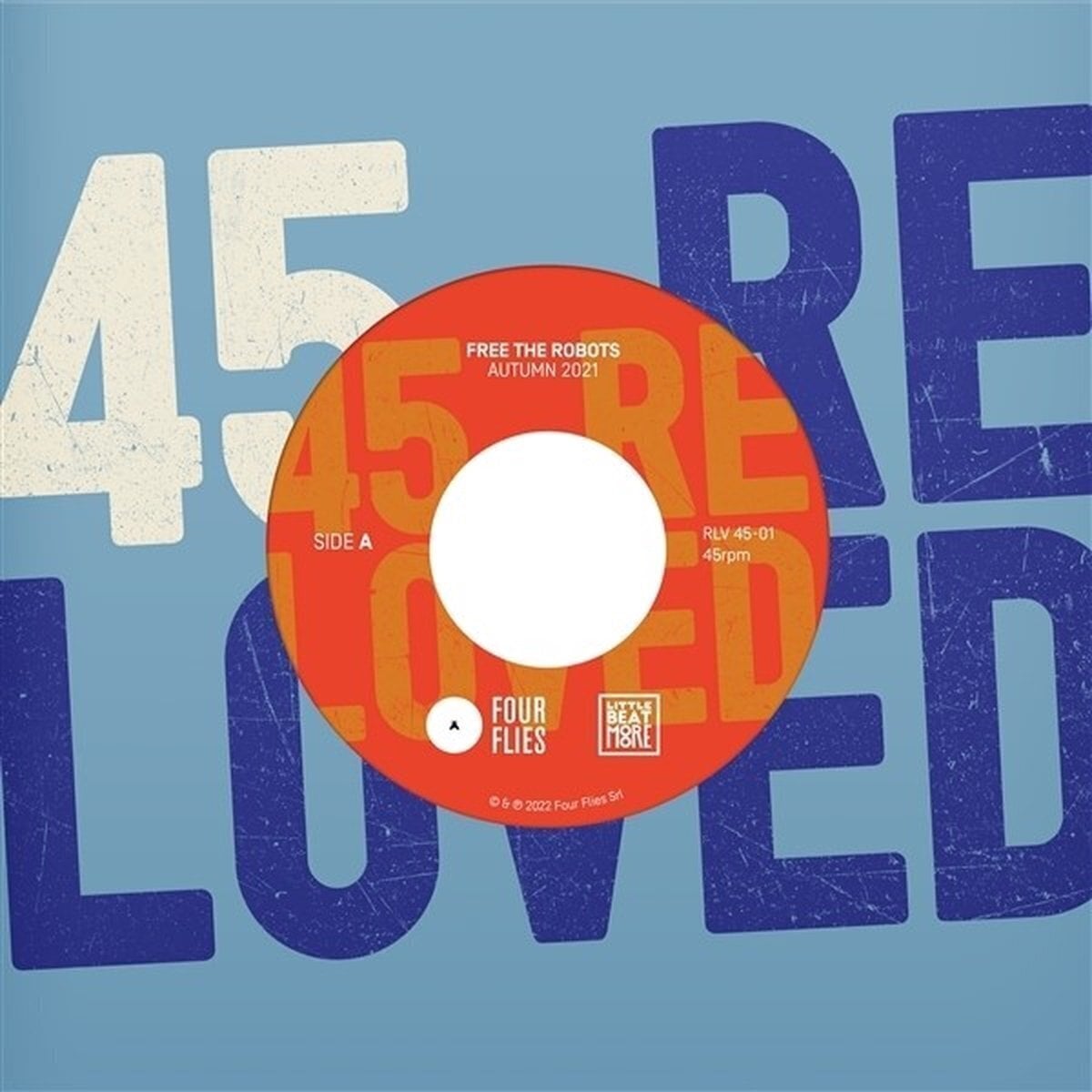 Schallplatte Free The Robots & Gianni Safred - Autumn 2021 / Autumn 2001 (Limited Edition) (7")