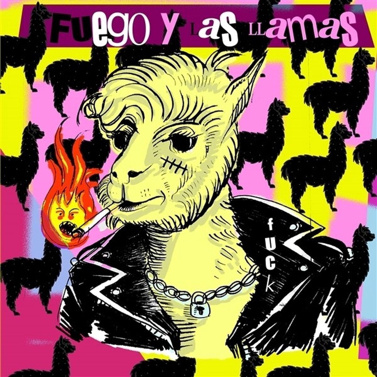 Schallplatte Fuego Y Las Llamas - Pajarito / El Fuego y la Llama (7")