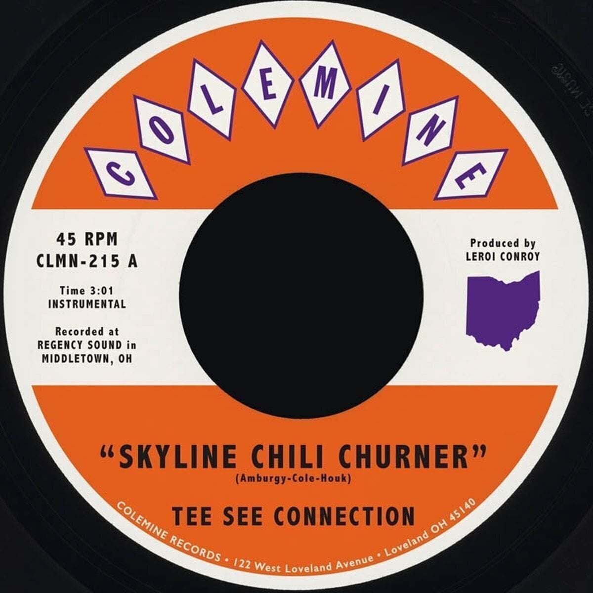 Vinylplate Tee See Connection - Skyline Chili Churner (Reissue) (7")