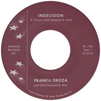 Vinylplate Franka Oroza & Cold Diamond & Mink - Indecision (LP) - 1