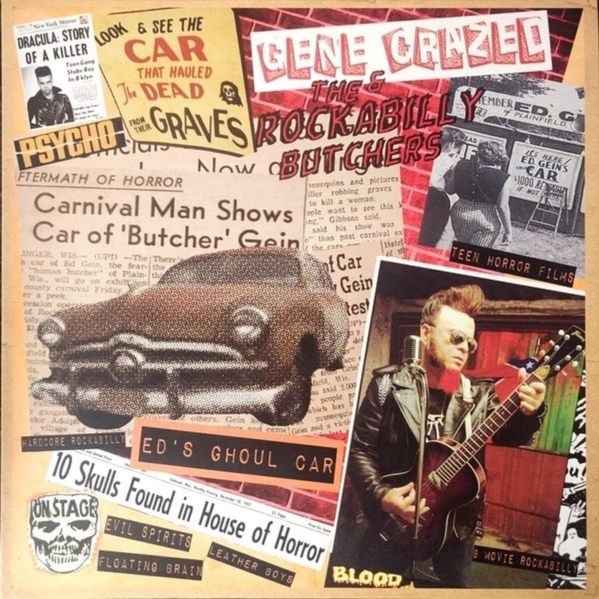 Disque vinyle Gene Crazed & The Rockabilly Butchers - Gene Crazed & The Rockabilly Butchers (LP)