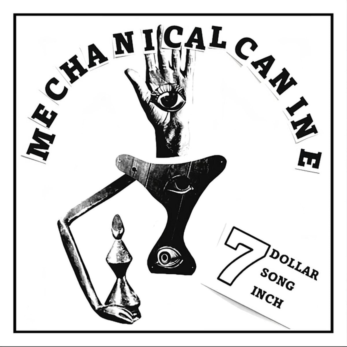 Schallplatte Mechanical Canine - 7 Dollar 7 Song 7 Inch (Limited Edition) (Numbered) (Random Color Coloured) (EP)