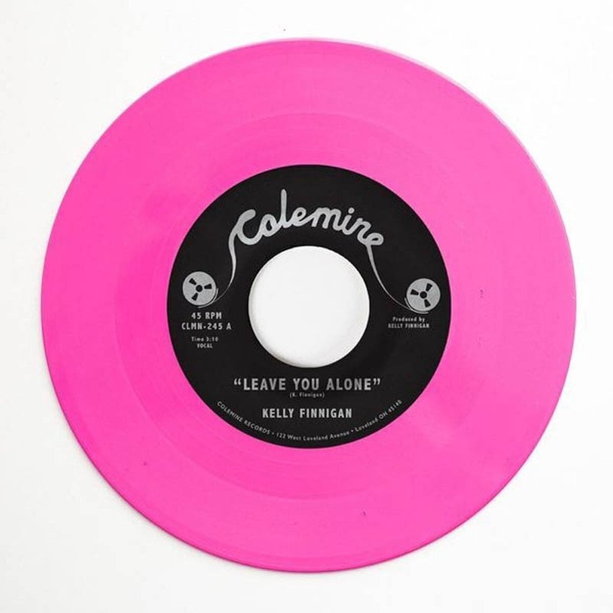 Schallplatte Kelly Finnigan - Leave You Alone (Fuchsia Coloured) (7")