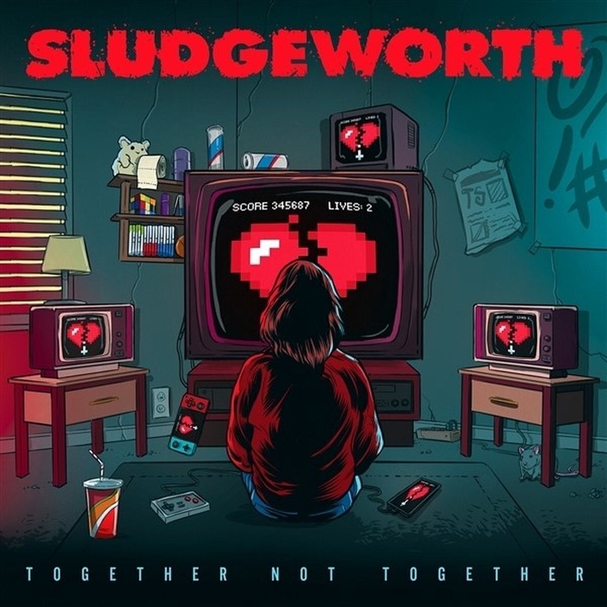 Hanglemez Sludgeworth - Together Not Together (7")