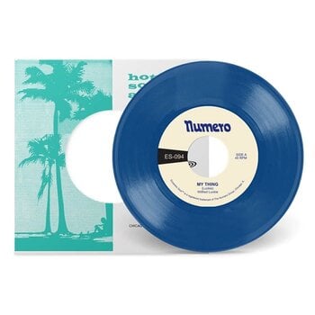 Vinylplade Wilfred Luckie - My Thing (Limited Indie Edition) (Blue Coloured) (7") - 1
