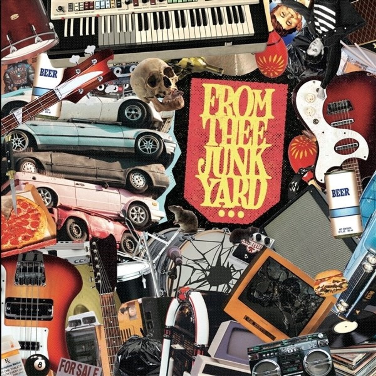 Disque vinyle Theee Dirtones & Thee Odd Fellows - From The Junkyard...To Your Trashcan! (LP)