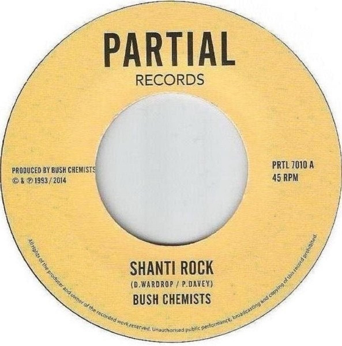 Vinyl Record The Bush Chemists - Shanti Rock (LP)