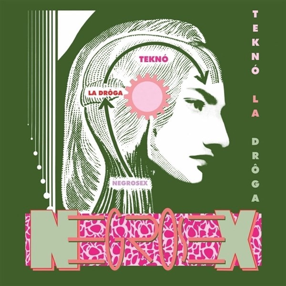 Vinylplate Negrosex - Teknó La Drôga (Limited Edition) (LP)