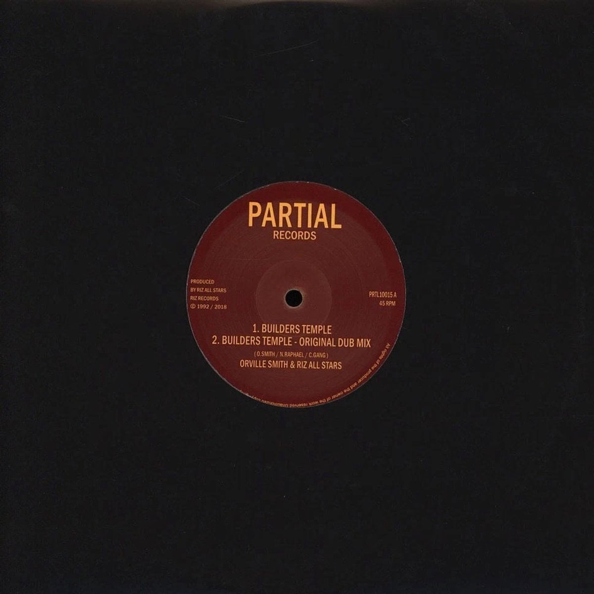 Vinilinė plokštelė Orville Smith - Builders Temple (LP)