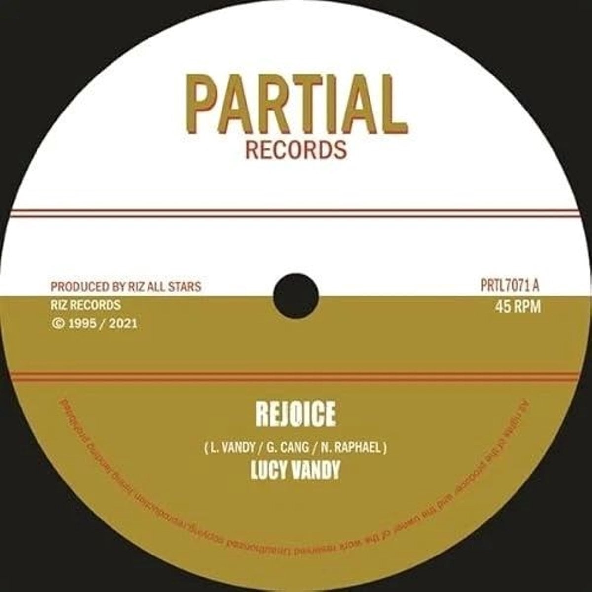 Disque vinyle Lucy Vandy - Rejoice (LP)