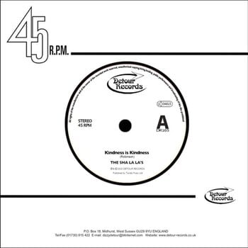 Disque vinyle The Sha La La's - Kindness Is Kindness (7") - 1
