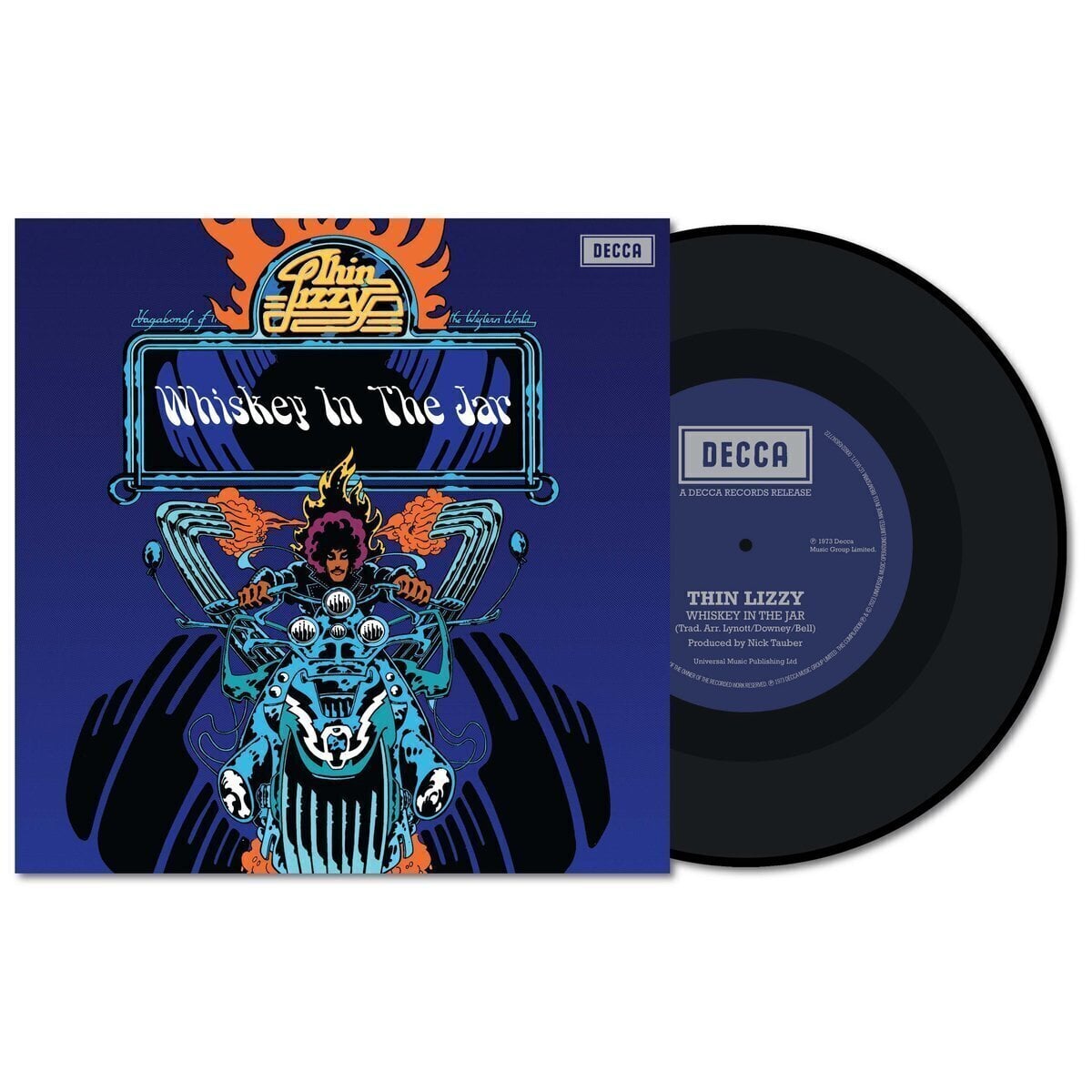 Disque vinyle Thin Lizzy - Whiskey In The Jar (Limited Edition) (Blue Translucent Coloured) (7")