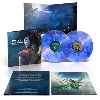 Schallplatte Pinar Toprak - Avatar: Frontiers Of Pandora (Original Game Soundtrack) (Translucent Blue & Pink Coloured) (2 LP) - 1