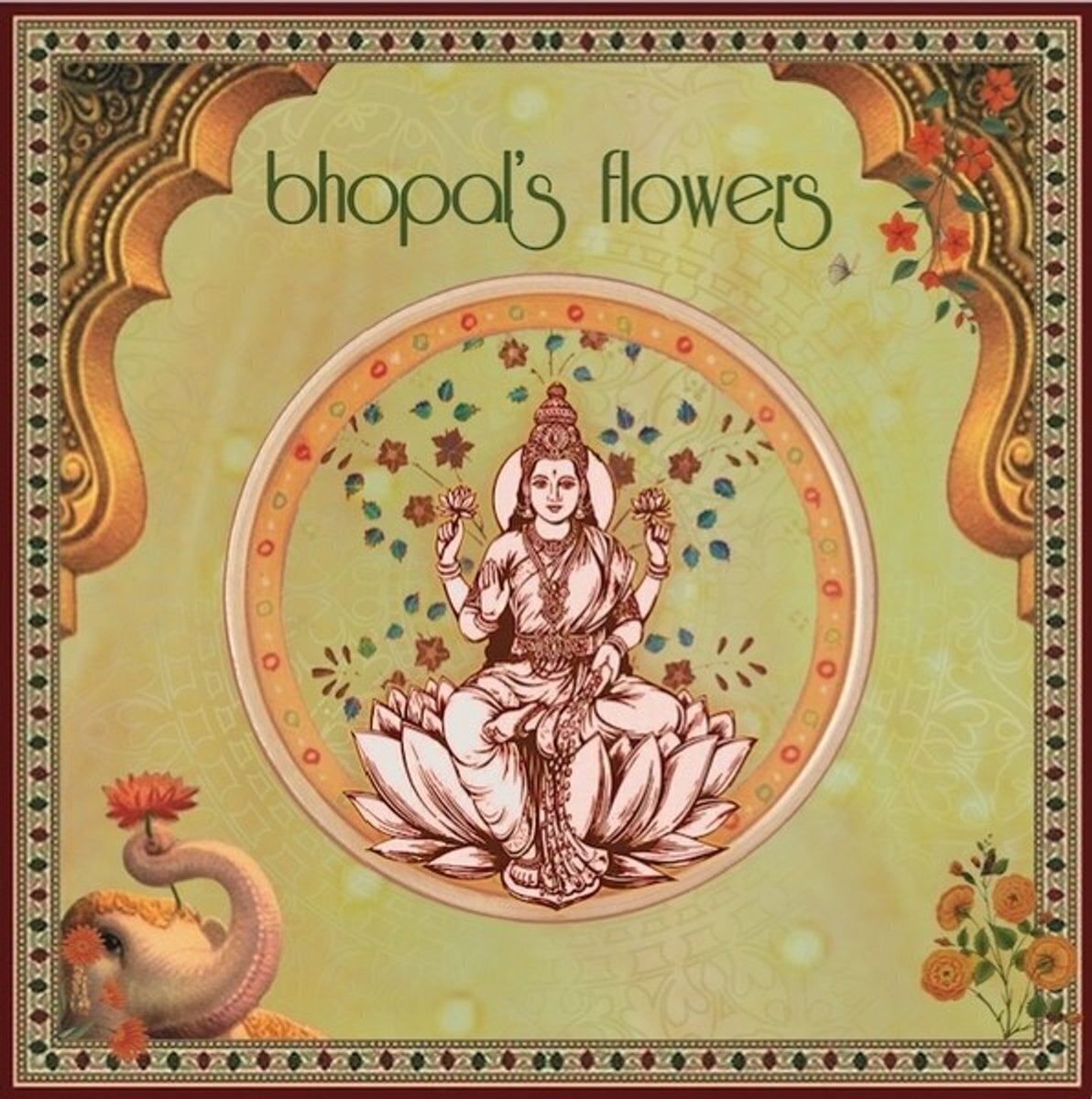 Vinyl Record Bhopal's Flowers - Diamond Queen / The Majestic Purple Sky (LP)