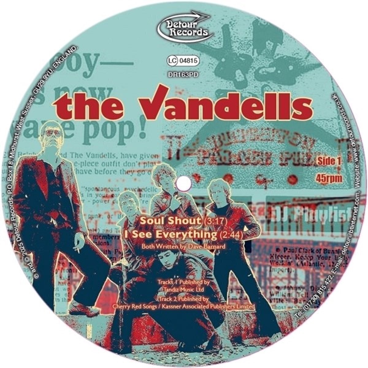 Schallplatte The Vandells - Soul Shout EP (Picture Disc) (EP)