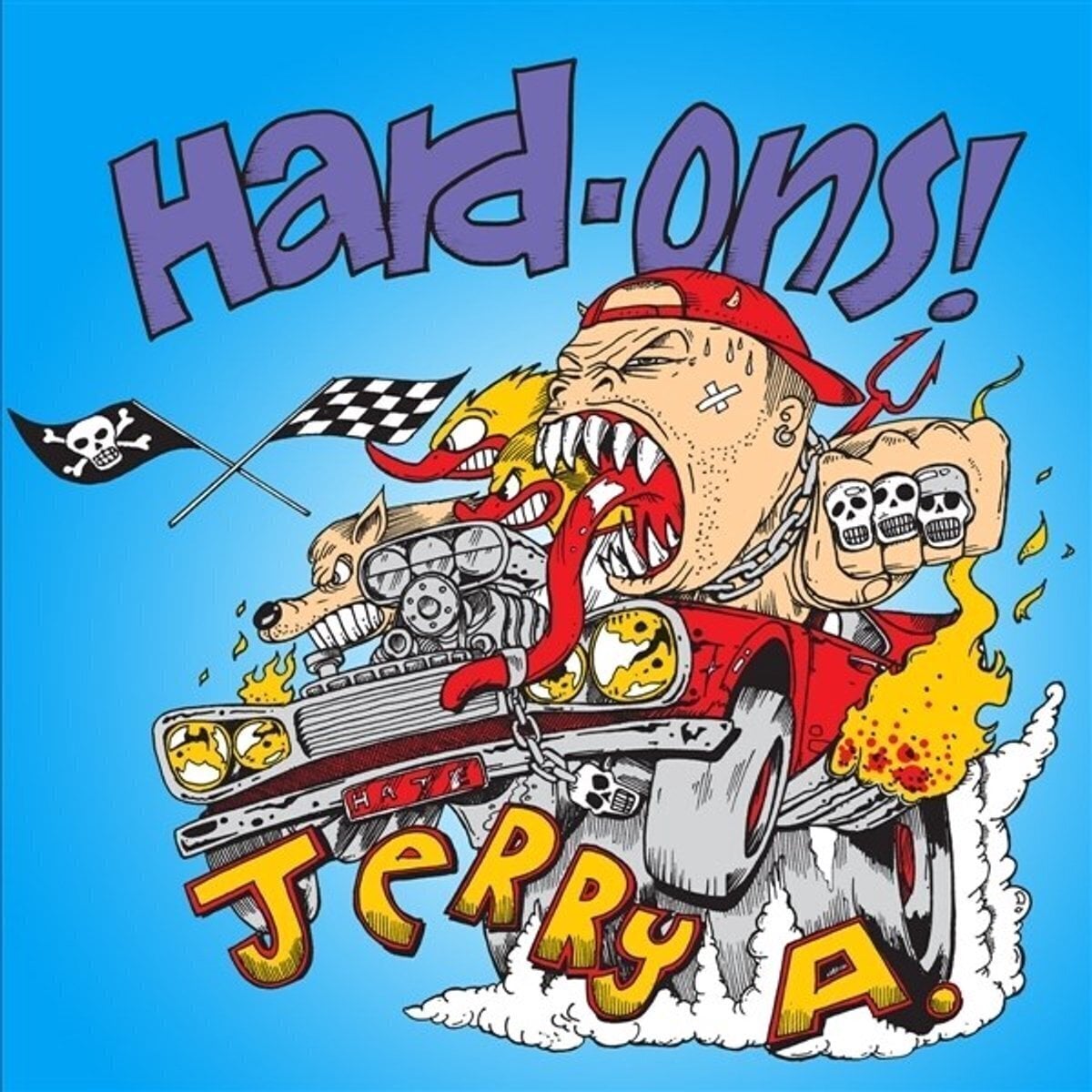 LP Hard Ons & Jerry A. - You Won't Shut Up (LP)