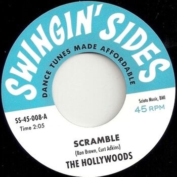 Vinyl Record Hollywoods & The Elite U.F.O. - Scramble / Tarantula (LP) - 1