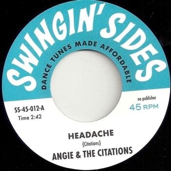 Schallplatte Angie & The Citations & Nocturnes - Headache / Journey To The Stars (LP) - 1