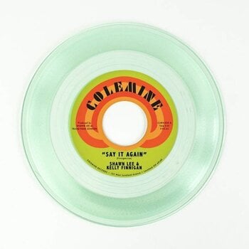 Schallplatte Shawn Lee & Kelly Finnigan & Shawn Lee - Say It Again / Harpsichord Rock (Coke Bottle Green Coloured) (7") - 1