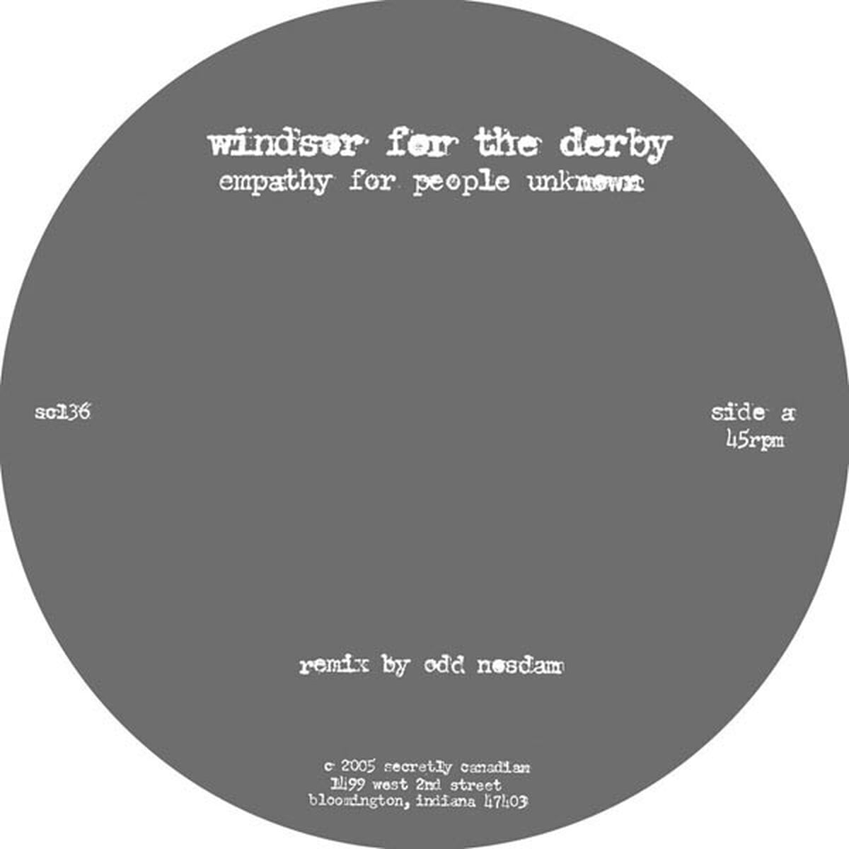 Schallplatte Windsor For The Derby - Empathy For People Unknown (LP)