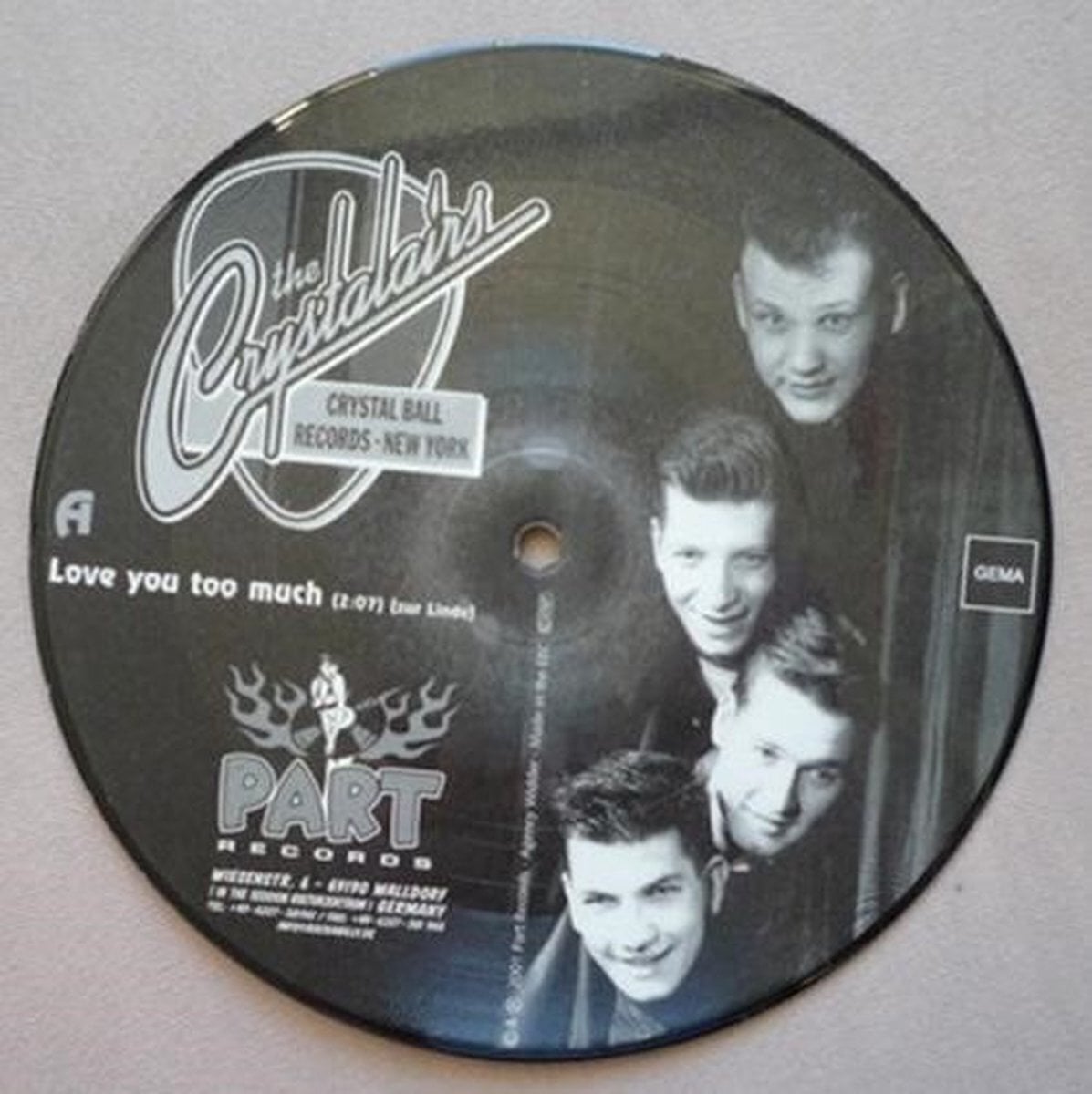 Schallplatte Crystalairs - Pd-Winter In Canada (LP)