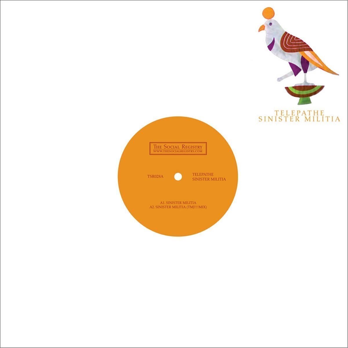 Vinyl Record Telepathe - Sinister Militia (LP)