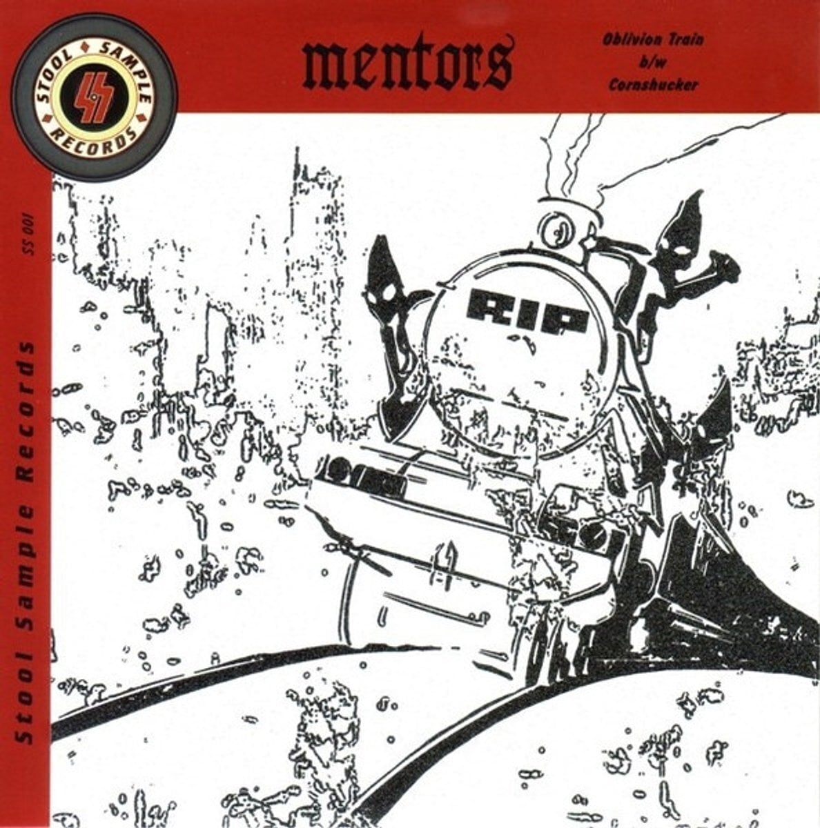 Vinyl Record Mentors - Oblivion Train b/w Cornshucker (Limited Edition) (7")