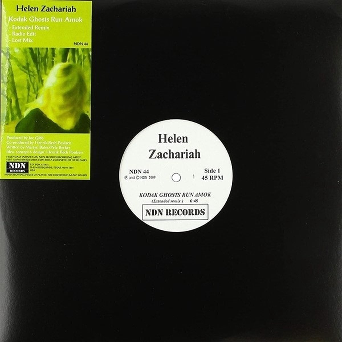 Schallplatte Helen Zachariah - Kodak Ghosts Run Amok (LP)