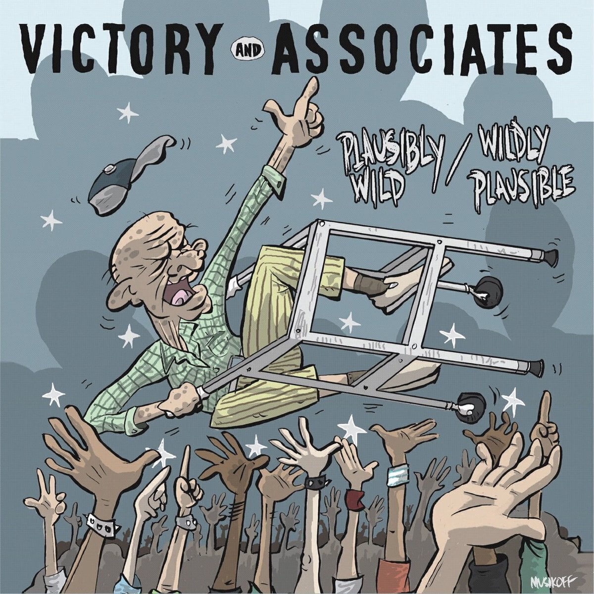 Schallplatte Victory And Associates - Plausibly Wild / Wildly Pausible (7")