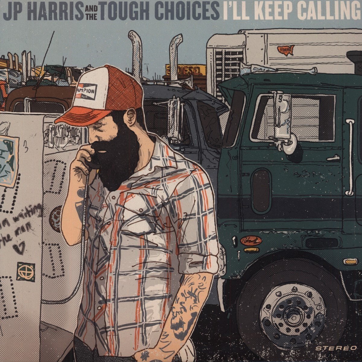 Schallplatte JP Harris And The Tough Choices - I'll Keep Calling (Limited Edition) (Coloured) (LP)