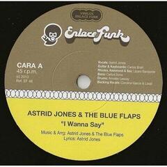 Vinyl Record Astrid Jones & The Blue Flaps - I Wanna Say / Something Else (LP)