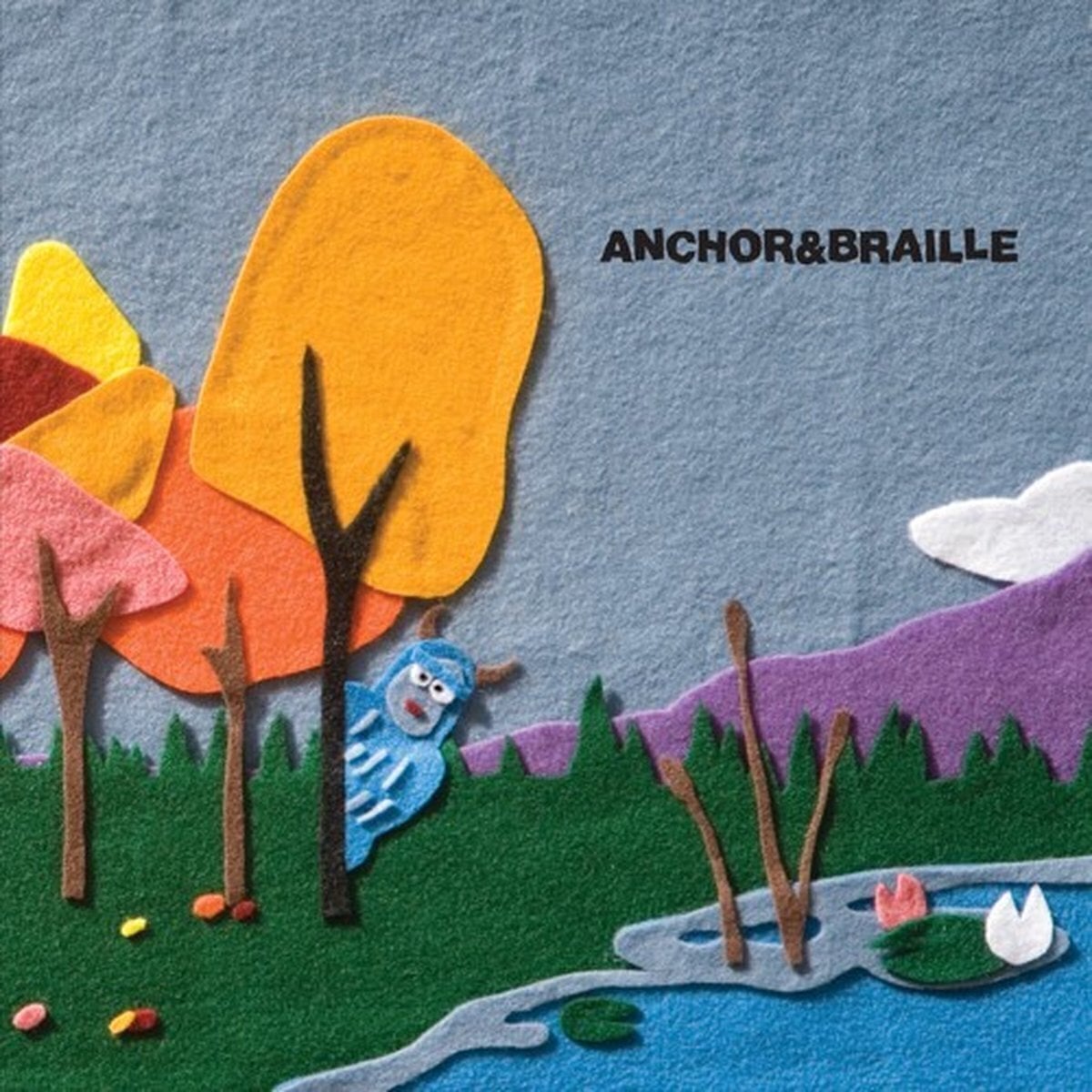 Vinyl Record Anchor & Braille - "Sound Asleep" / "Wedding/Funeral" (Blue Coloured) (LP)