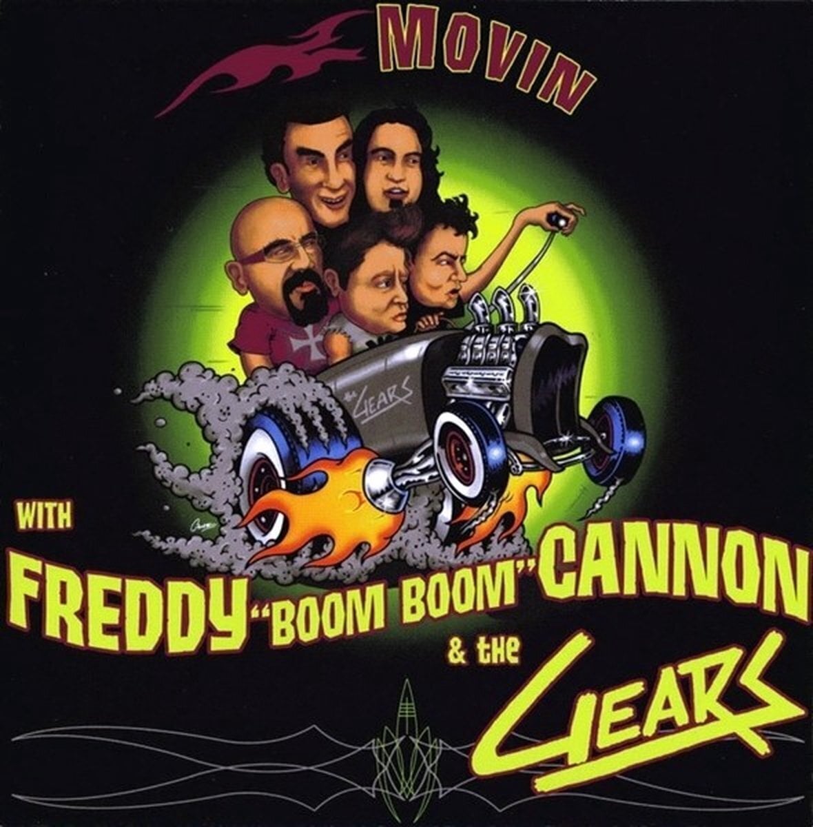 Schallplatte Freddy Cannon & The Gears - Keep Movin' (LP)