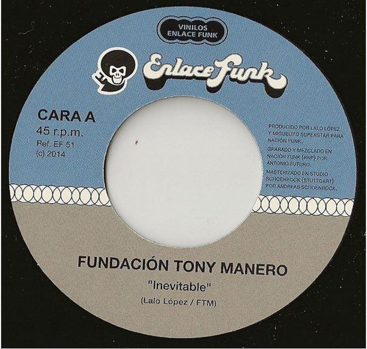 Vinyl Record Fundación Tony Manero - Inevitable / Despacio (LP)